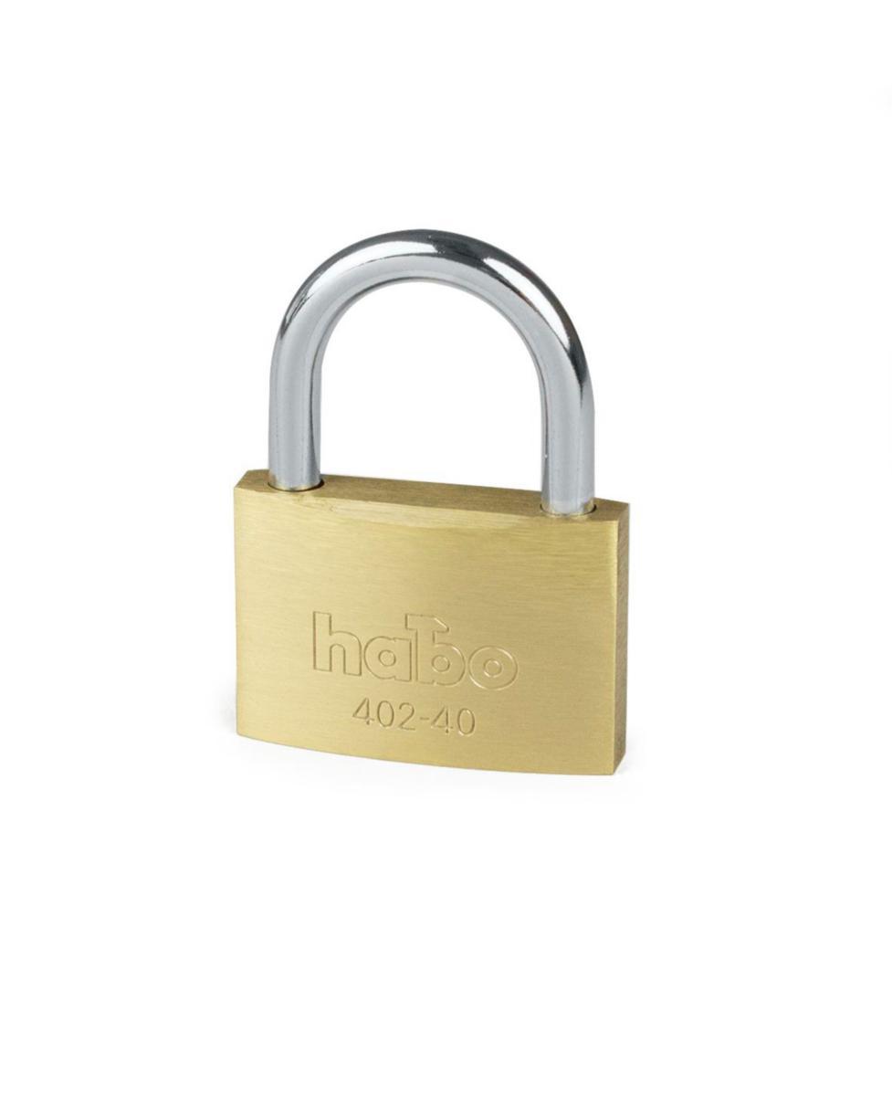 Riippulukko Habo 402-40 - RIIPPULUKKO HABO 402-40 MESSINKI