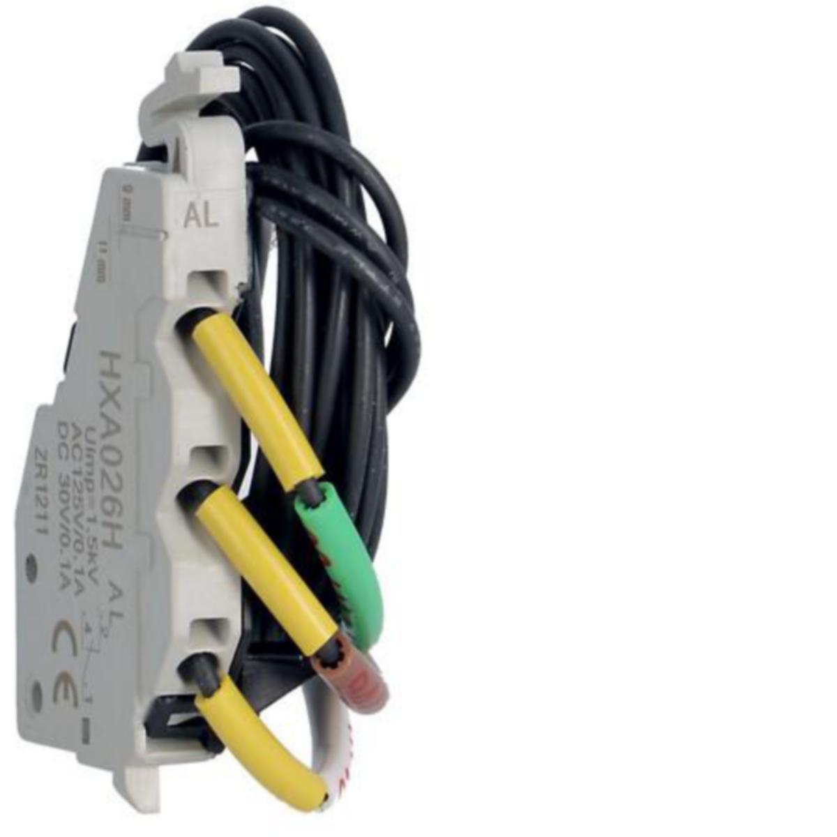 Hälytyskosketin Hager h3 - HÄLYTYSKOSKETIN H3 HXA026H 125VAC X160 1S+1A