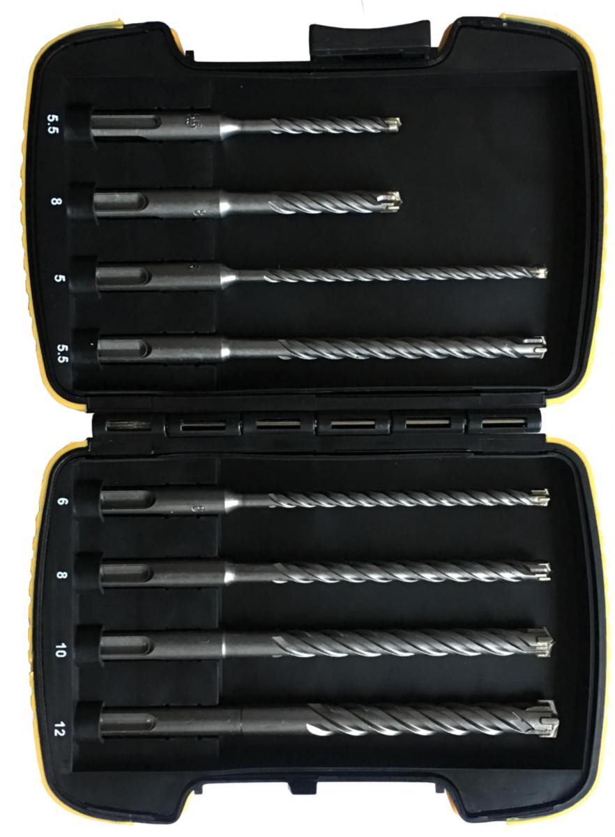 Vasaraporanteräsarja Ironside 8osaa - PORANTERÄSARJA SDS+ 5-12MM 8OS IRONSIDE 200960