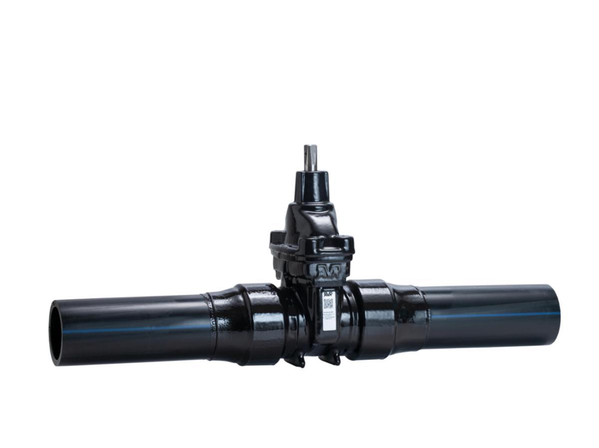 Luistiventtiili AVK PE-hitsattava Premium 100 - LUISTIVENTTIILI PE-HITSATTAVA 200MM, PN16, PE100, SDR11
