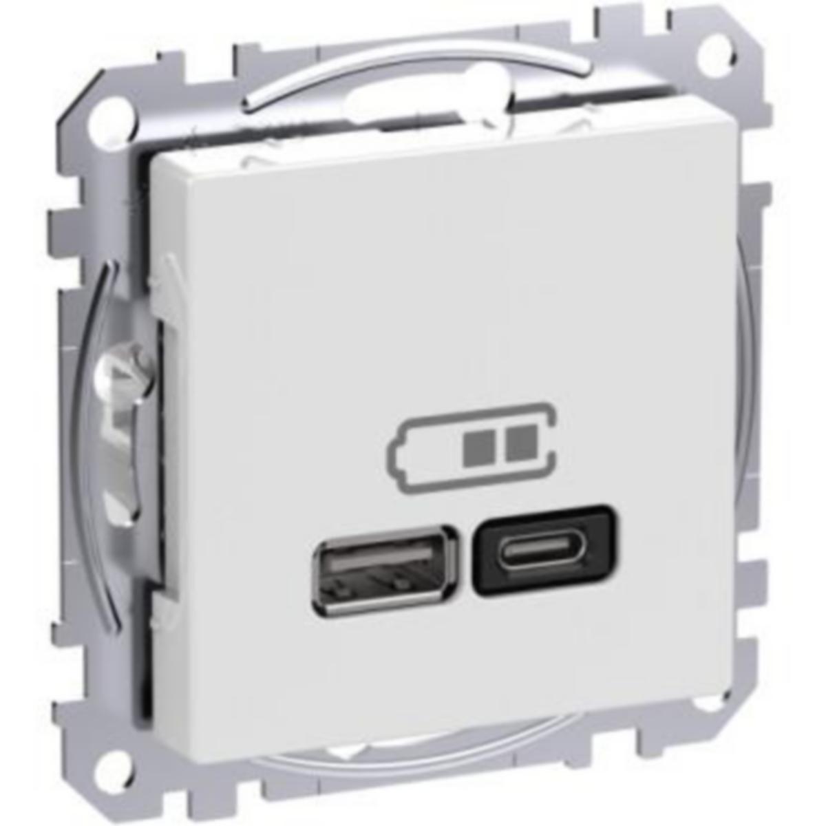 Telerasia Schneider Electric Exxact - TELERASIA EXXACT USB-LATAUS PR. A+C 45W VAL