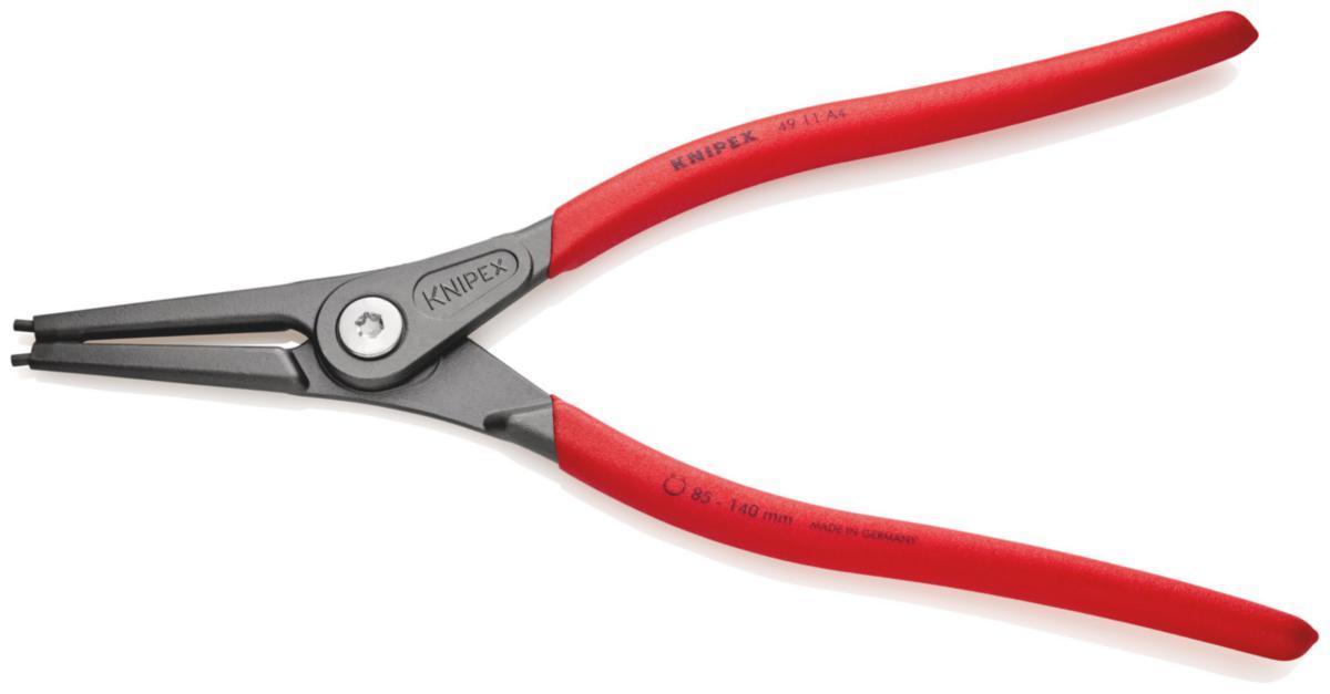 Tarkkuuslukkorengaspihdit Knipex 4911 ulkorenkaisiin - LUKKORENGASPIHTI UP85 KNIPEX 4911A4SB