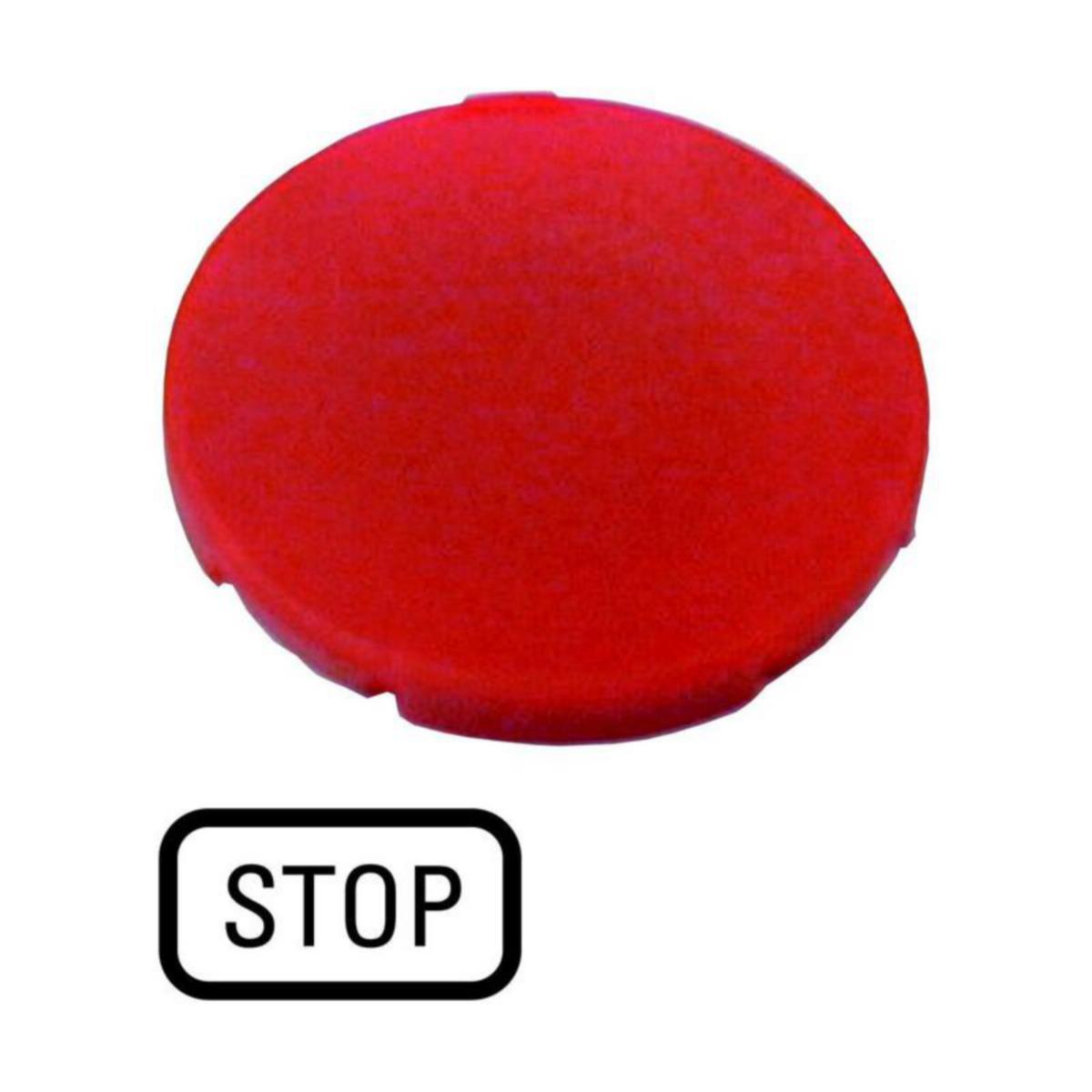 Painike-/merkkivalokilpi Eaton RMQ-Titan - PAINIKE-/MERKKIVALOKILPI RMQ-T M22-XD-R-GB0 STOP PUNAINEN