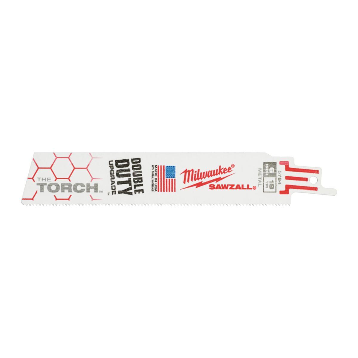 Puukkosahanterä Milwaukee Heavy Duty Torch™ -metalli - PUUKKOSAHANT.TORCH 150X18T 5P MILWAUKEE 48475784
