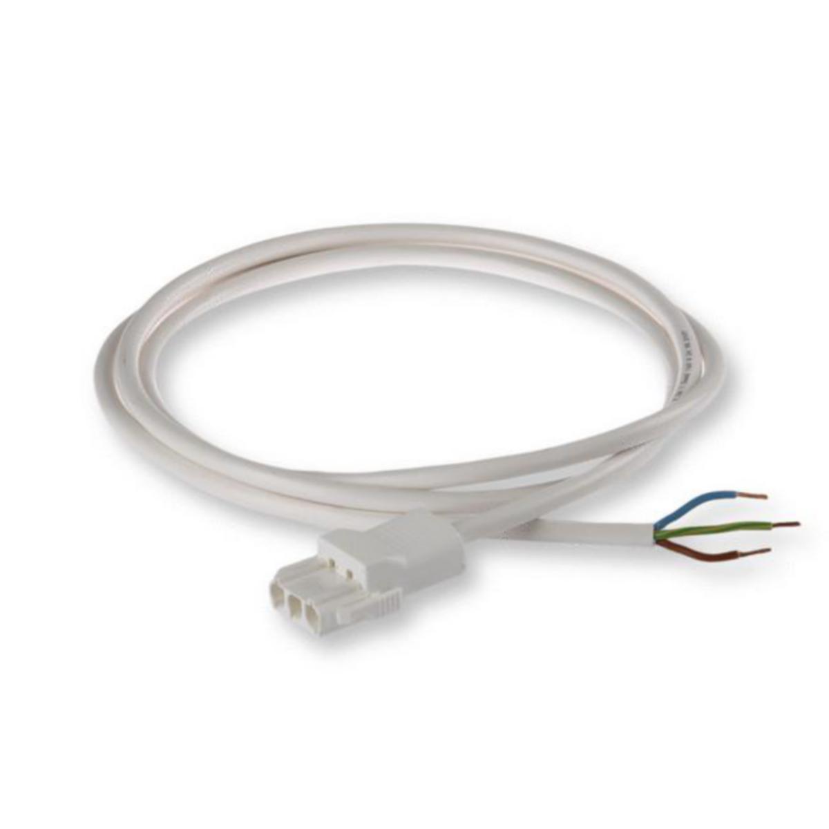 Johtosarjat 3-napaiset 1,5 mm² uros/vapaa HF EnstoNet - PISTOLIITINJOHTOSARJA ENSTONET 3N UROS 3x1.5mm2 HF 2.0m