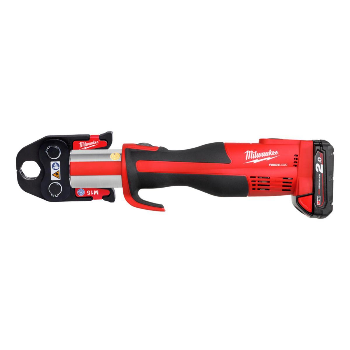 Akkupuristustyökalu Milwaukee M18 BLHPT-202C GMSET - AKKUPURISTUSKONE MILWAUKEE M18 BLHPT-202C GMSET