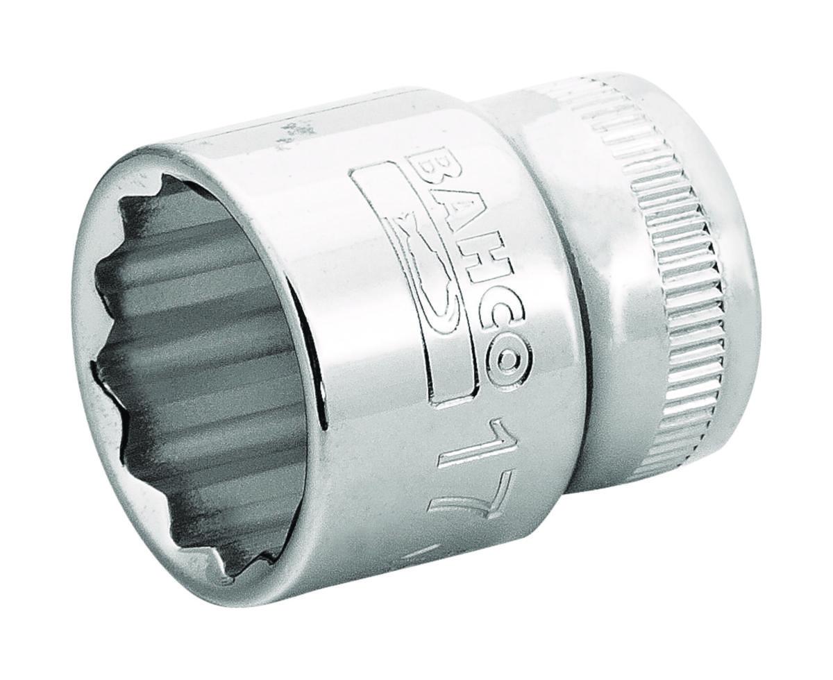 Kaksitoistakulmahylsy Bahco A7400DM 3/8" mm - HYLSY 3/8" 19MM BAHCO A7400DM-19