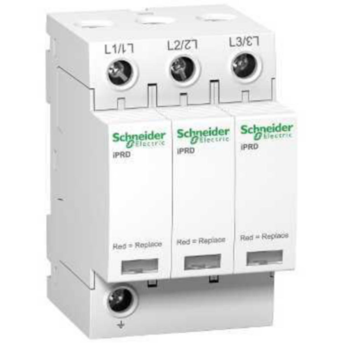 Ylijännitesuoja kiinteistö Schneider Electric Acti 9 - YLIJÄNNITESUOJA KIINTEIS ACTI9 IPRD T2 65R 3P+PEN HÄL.