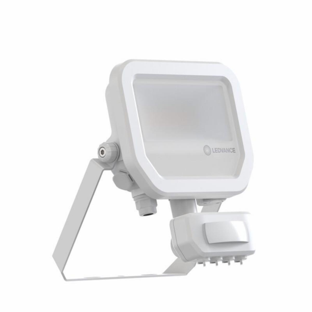 Tunnistinvalonheitin Ledvance Floodlight PFM valkoinen - VALONHEITIN FLOODLIGHT SENSOR FL 10 1200LM 840 SYM S ML WT