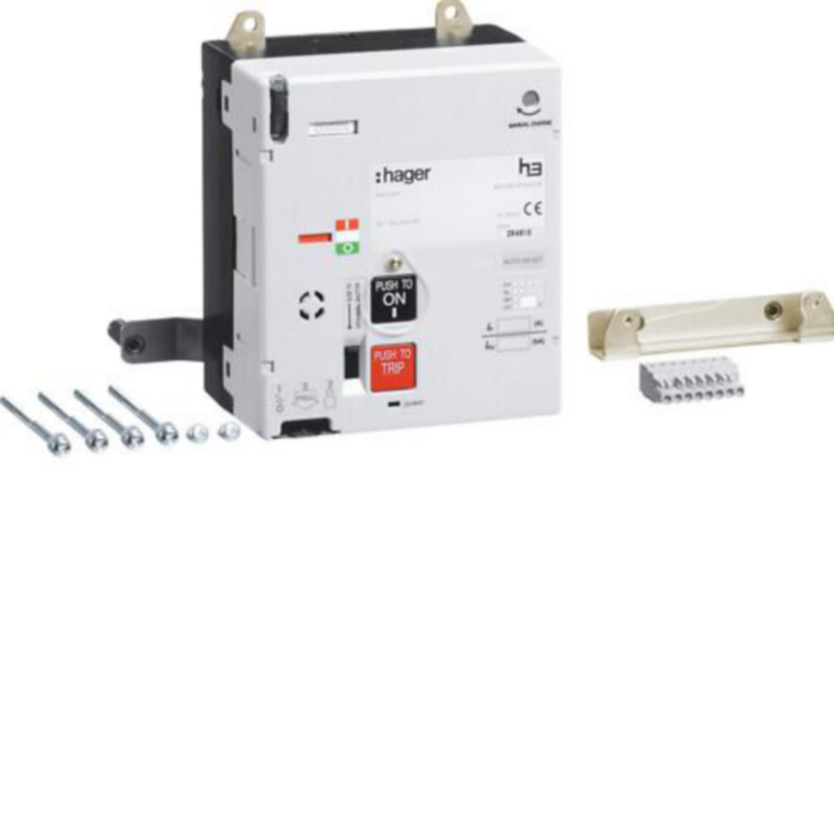 Moottoriohjain Hager h3 H800-H1000 - MOOTTORIOHJAIN H3 HXE042H H800-H1000 110-240VAC