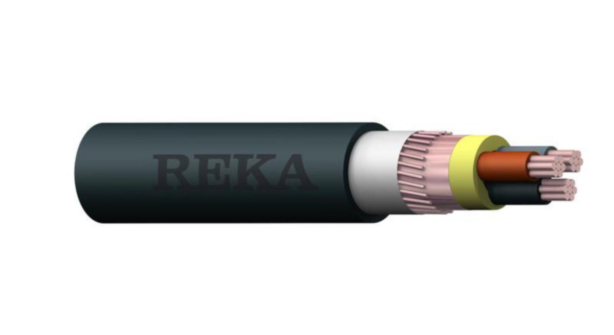 Kuparivoimakaapeli-EMC Reka EMCMK-HF DCA - KUPARIVOIMAKAAPELI-EMC REKA EMCMK-HF 3X16/16 DCA K500