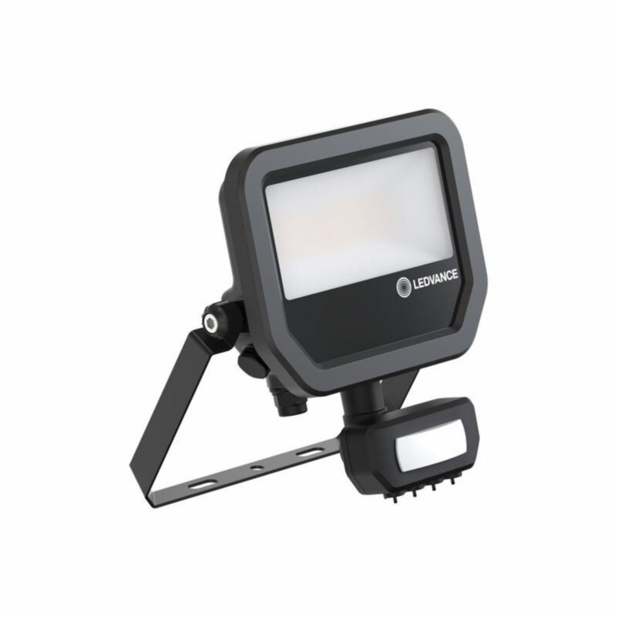 Tunnistinvalonheitin Ledvance Floodlight PFM musta - VALONHEITIN FLOODLIGHT SENSOR FL 20 2400LM 840 SYM S ML BK