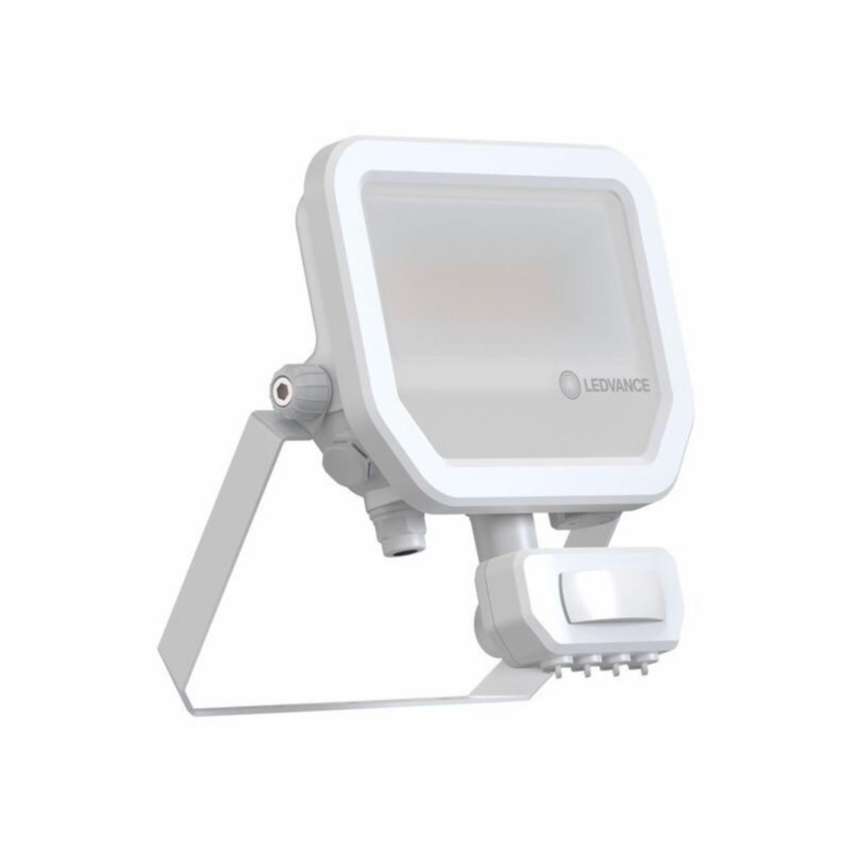 Tunnistinvalonheitin Ledvance Floodlight PFM valkoinen - VALONHEITIN FLOODLIGHT SENSOR FL 20 2400LM 840 SYM S ML WT