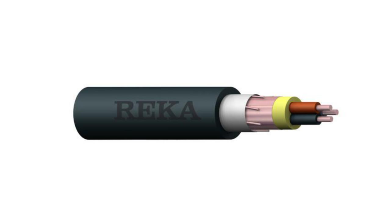 Kuparivoimakaapeli-EMC Reka EMCMK-HF DCA - KUPARIVOIMAKAAPELI-EMC REKA EMCMK-HF 3X1,5/1,5 DCA K500
