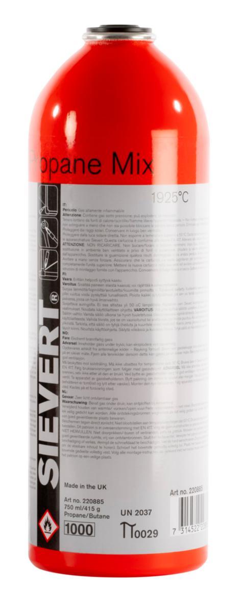 Tehokaasu Sievert Ultramapp - TEHOKAASU SIEVERT 2208 PROPAANI MIX 400G EU 7/16