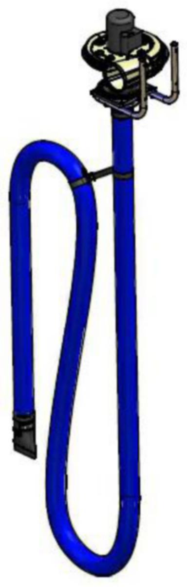 Pakokaasunpoistopaketti Nederman 7.5 m - PAKOKAASUNPOISTOPAKETTI 7.5M NEDERMAN 20814063 SINGLE4/100