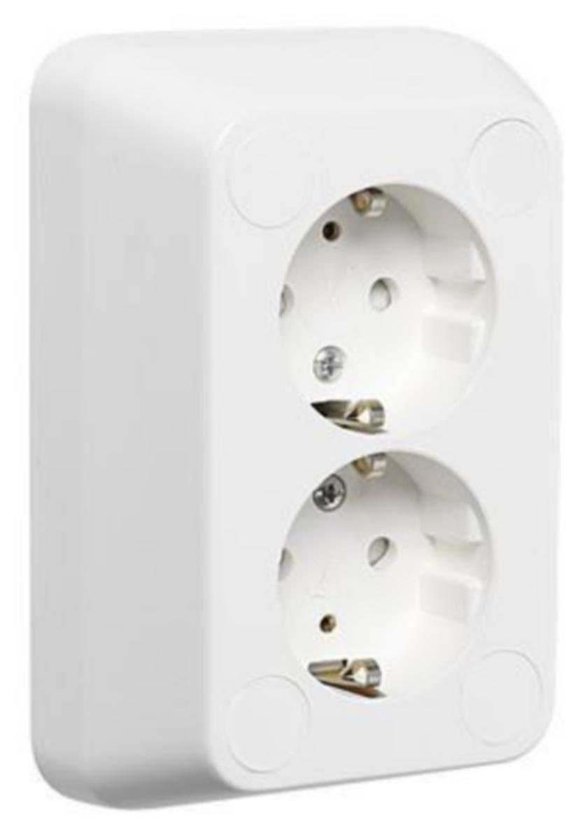 Pistorasia Schneider Electric Robust IP21 pinta-asennus - PISTORASIA ROBUST 2S/16A/IP21 PPJ VAL IK09