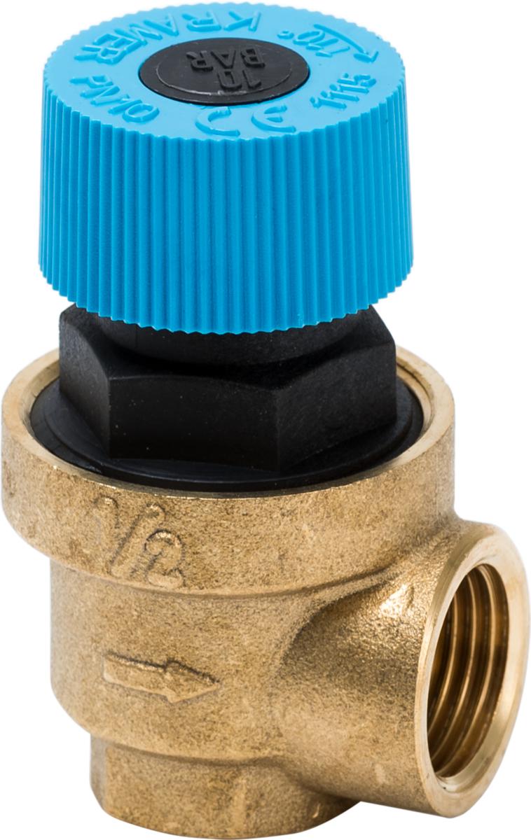 Varoventtiili, sisäkierre-sisäkierre, messinki - VAROVENTTIILI 1/2x10 BAR