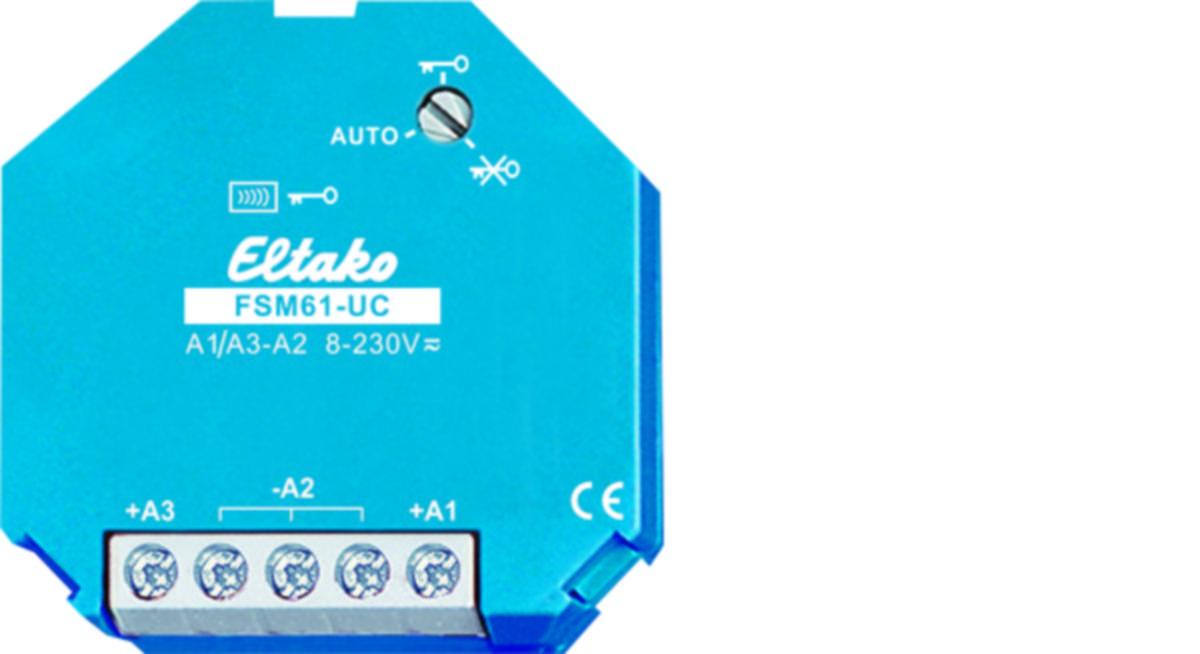 Lähetin langaton Eltako sarja 61 - LÄHETIN ELTAKO SARJA 61 KOJERASIA 2-KA 8-250/10-230VDC
