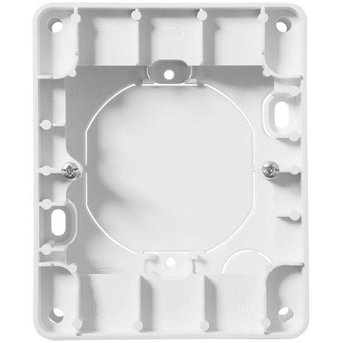 Pinta-asennuskotelot ELKO RS Nordic IP21 - PINTAKEHYS ELKO RS NORDIC 1OS/IP21/115MM VAL H=20MM