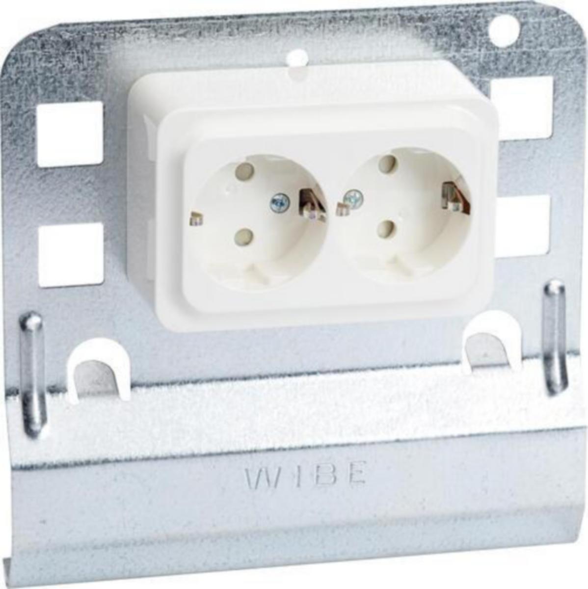 Asennuslevy Wibe 35S+2-osainen - ASENNUSLEVY WIBE 35S + 2-OS.PR IP21 PG