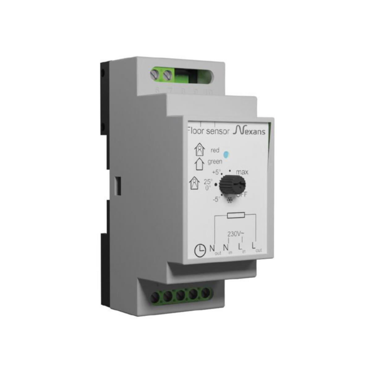 Sulanapitotermostaatti Nexans N-Comfort DT+ - SULANAPITOTERMOSTAATTI NEXANS N-COMFORT DT+