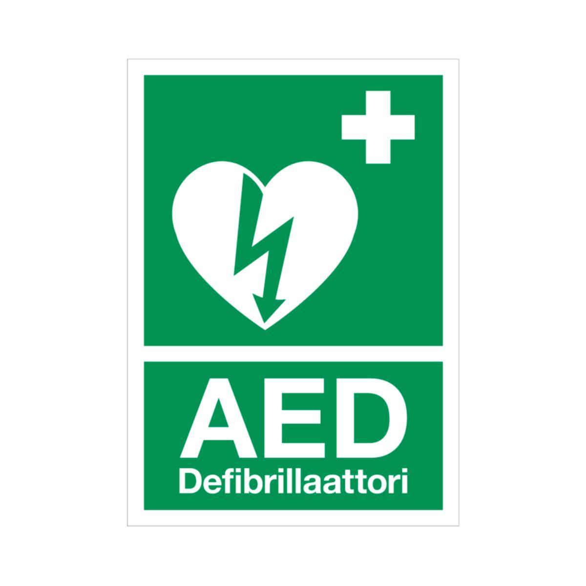 AED Kyltti Aed Zoll A4 - AED-KYLTTI A4 ZOLL AED