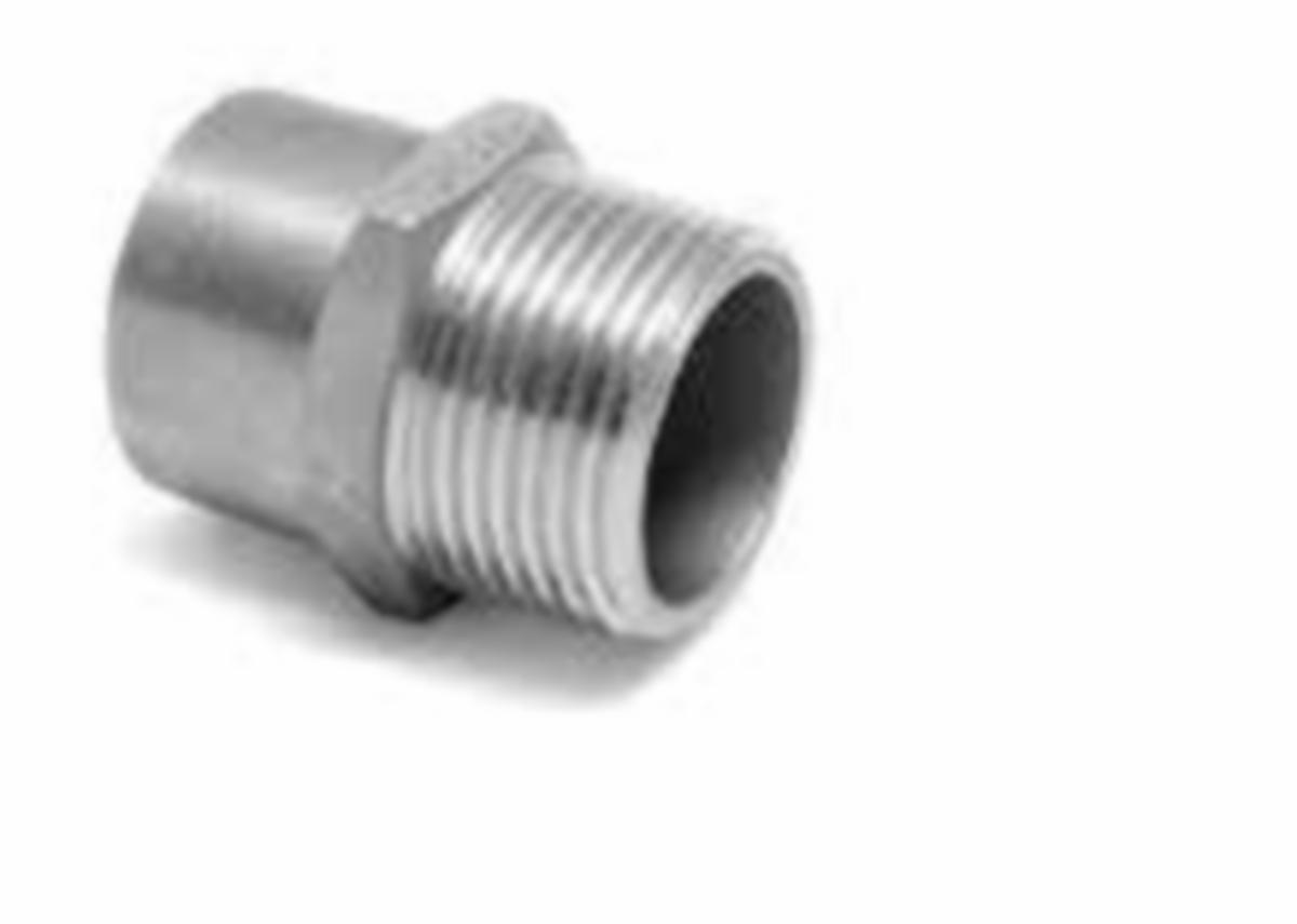 Ulkokierreliitin Dunlop Hiflex avainvälillä HST EN 1.4404 - ULKOKIERRELIITIN R3/4" HST DH 9680-020