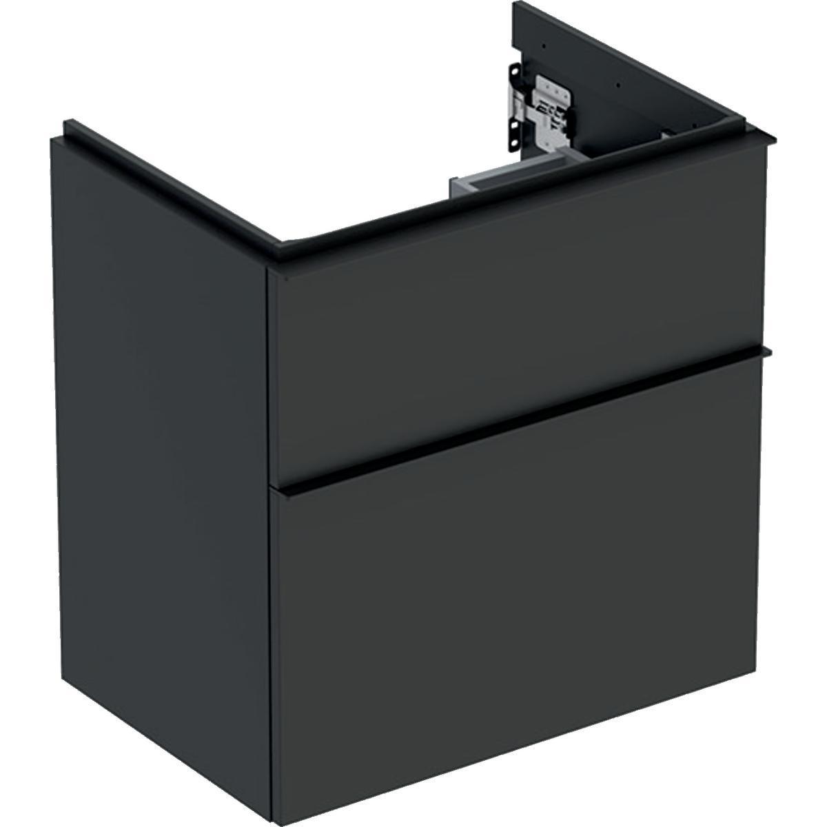 Alakaappi Geberit iCon pesualtaalle, kahdella laatikolla, compact 592 mm - ALAKAAPPI iCON 592X416X615MM LAAVA