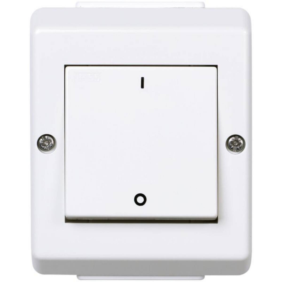 Painike ELKO RS Nordic pinta IP55 - PAINIKE ELKO RS NORDIC 2/16A/250V/IP55 PPR IMP VAL