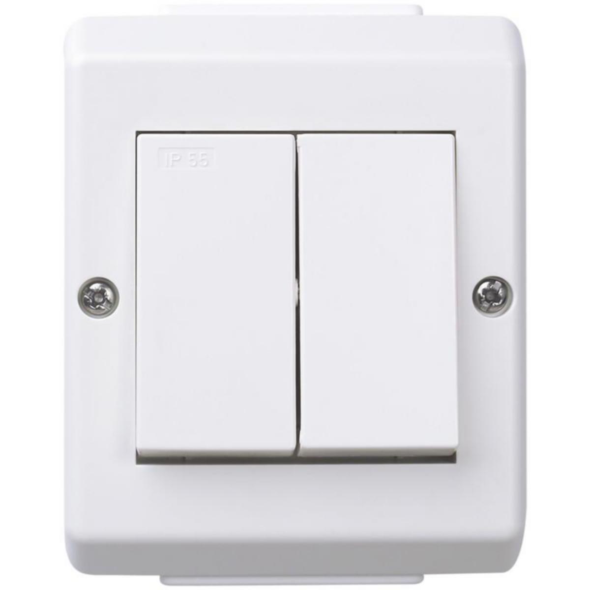 Kytkin ELKO RS Nordic pinta IP55 - KYTKIN ELKO RS NORDIC 5/16A/250V/IP55 PPR VAL