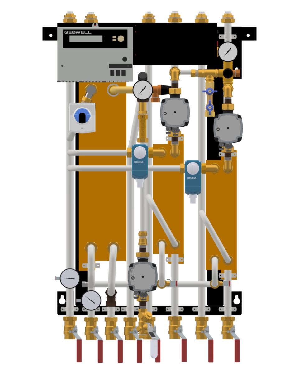 Lämmönjakokeskus G-POWER 3/100 A Ouman - LÄMMÖNJAKOKESKUS G-POWER 3/100 A/OUMAN