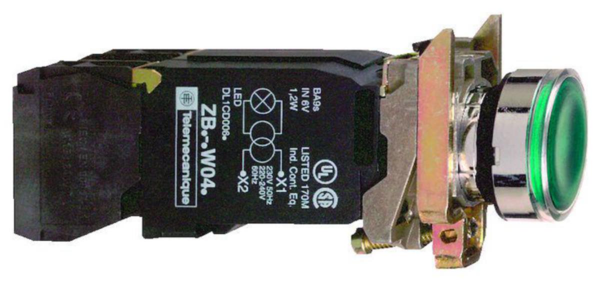 Kumisuojuspainike Schneider Electric Harmony - TASOVALOPAINIKE HARMONY XB4BW3345