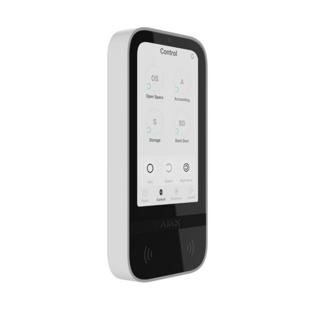 Käyttölaite langaton AJAX - KÄYTTÖLAITE LANGATON AJAX KEYPAD TOUCHSCREEN WHITE