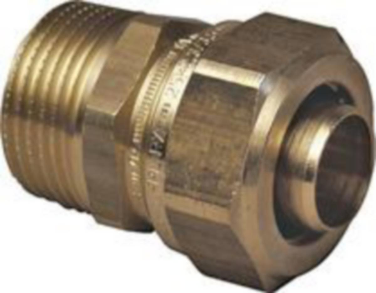 Puserrusliitin Uponor Wipex FPL-X - PUSERRUSLIITIN PEX UPONOR FPL DR 18X2.5-1"MT