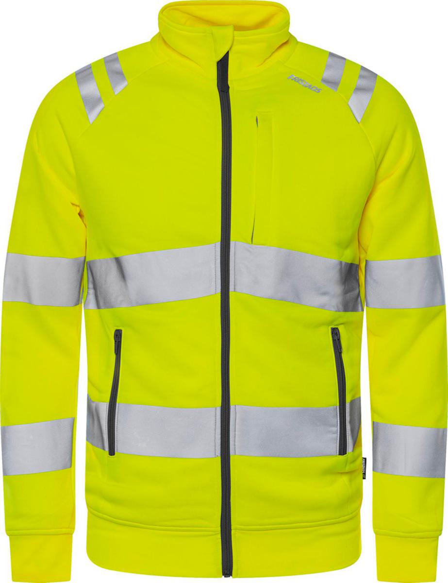 Collegepusero Fristads 7863 GPSW Green - HI VIS COLLEGETAKK NEONKEL 3XL FRISTADS 7863 GPSW