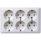 Pistorasia ELKO RS Nordic pinta-asennettava 4- ja 6-osainen