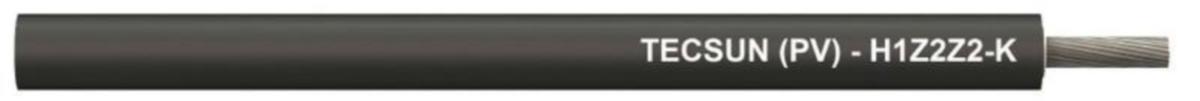 Asennusjohto-HF Prysmian Tecsun H1Z2Z2-K - ASENNUSJOHTO HF 1.5KV (DC) PR. TECSUN 16 MU LSZH PK500
