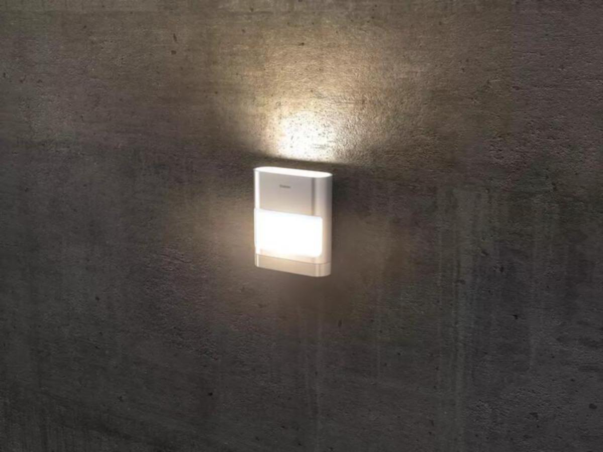 Tunnistinvalaisin Theben theLeda D - TUNNISTINVALAISIN THELEDA D IP55 LED14W 3000K 760+475LM AL