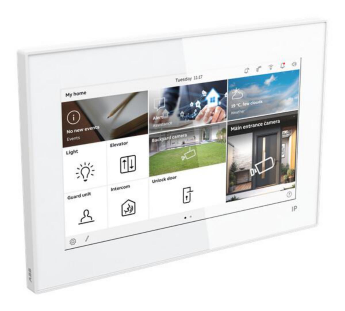 Kosketusnäyttö ABB Welcome 7" IP touch Lite - KOSKETUSNÄYTTÖ ABB WELCOME IP SISÄYKSIKKÖ 7" LAN+WIFI VAL