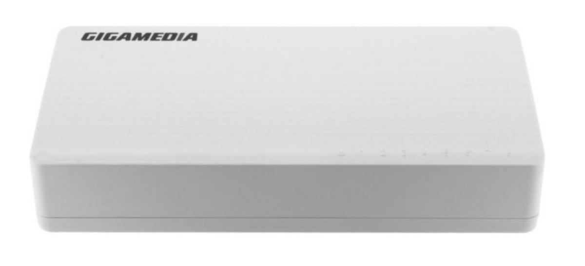 Ethernet kytkin Gigamedia - ETHERNET KYTKIN GIGAMEDIA 8P 10/100MBPS, PÖYTÄM.