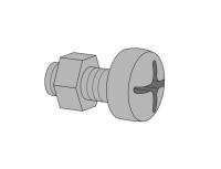 Ruuvisarja SKT A-J ZN/PM