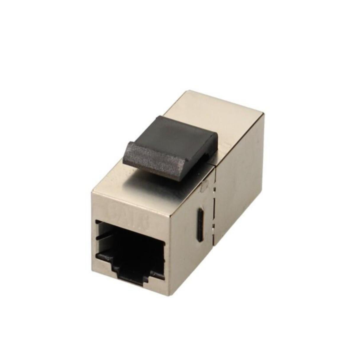 Jatkoliitin Erard CAT6 RJ45 - ADAPTERI ERARD RJ45F-JATKOLIITIN CAT6