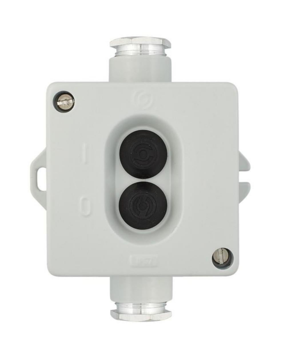 Kytkin 16A 250V vesitiivis IP67 Selcast - KYTKIN SELCAST VAIHTO 2xPK16 HARM IP67