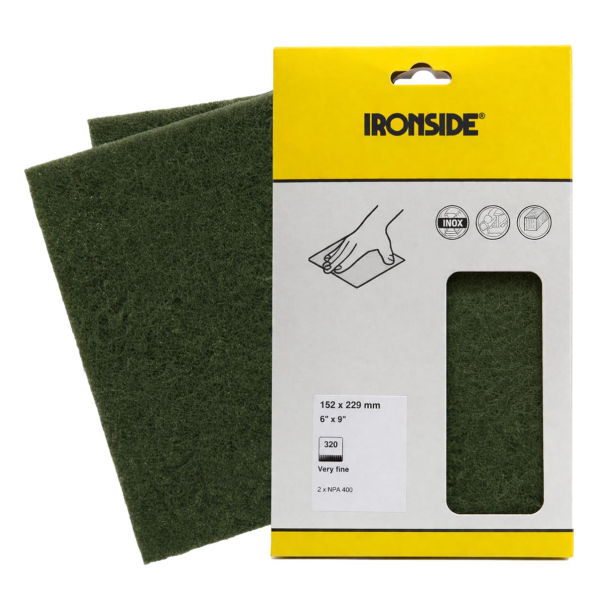 Hioma-arkki Ironside - HIOMA-ARKKI VIHREÄ 125X225MM IRONSIDE KARKEA 203380