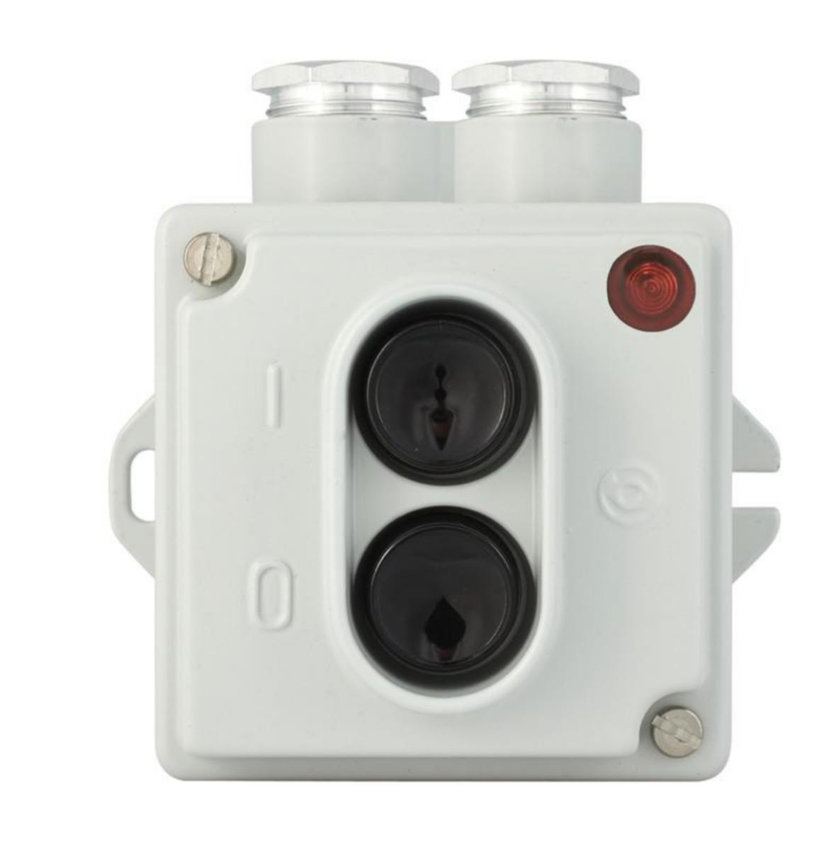 Kytkin merkkilampulla 16A 250V IP44 Selcast - KYTKIN SELCAST VAIHTO LAMP 2xPK16 HARM IP44