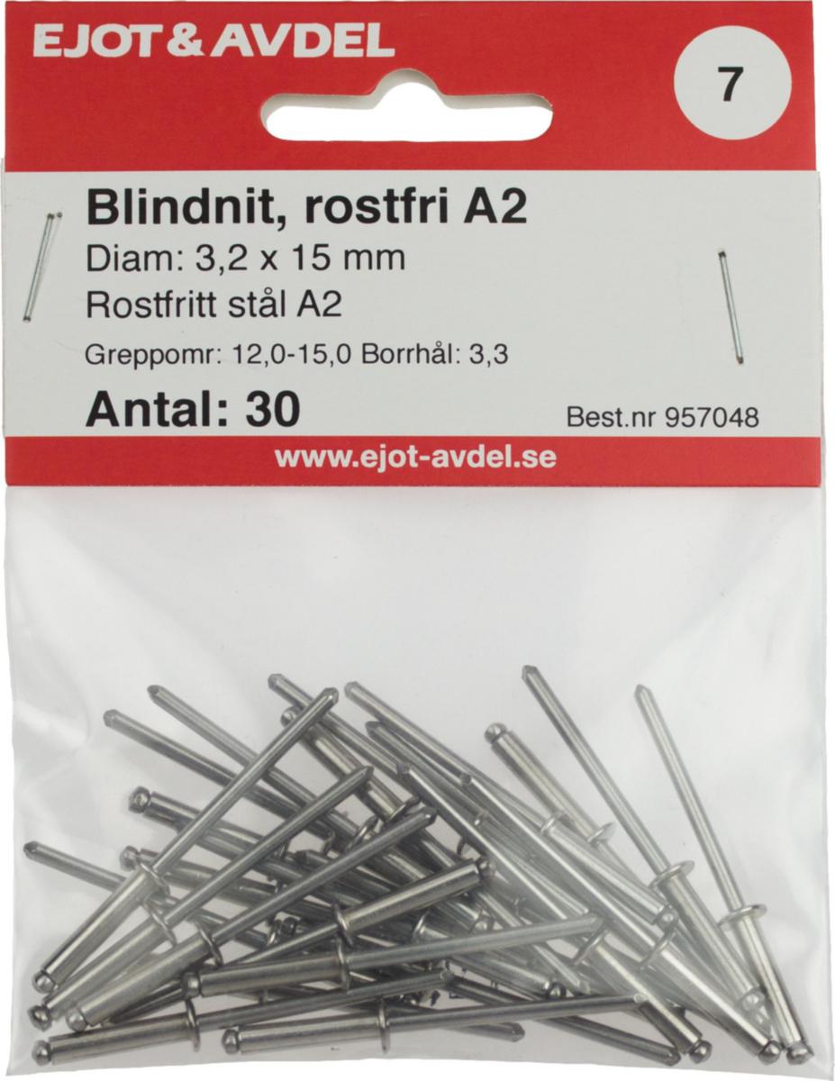 Vetoniitti EJOT® RST IP-pakkaus - VETONIITTI SS 3.2X8 RST F30