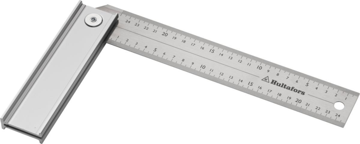 Jiirikulmamitta Quattro Hultafors - SUORAKULMA SÄÄDETTÄVÄ HULTAFORS 253103 0.45.90.135