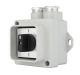 Vääntökytkin 16A 250V vesitiivis IP67 Selcast