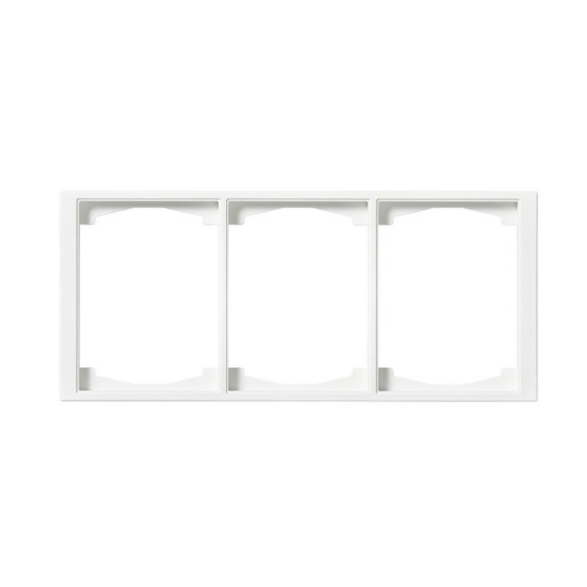 Peitelevy ABB Impressivo matta valkoinen - PEITELEVY IMPRESSIVO 3OS/IP21/100MM MVAL